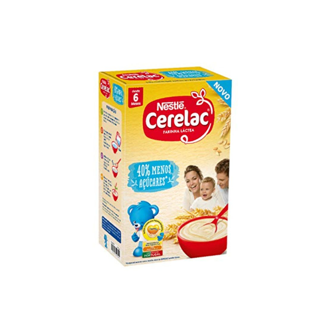 Social Cerelac Harina Láctea -40% Azúcares 2 x 500g