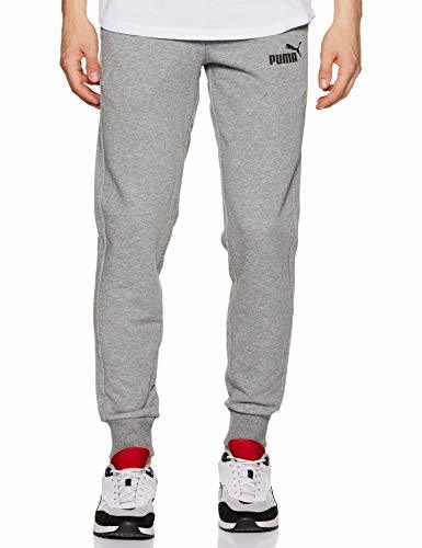 Fitness PUMA Essentials Logo TR Cl Pantalones de Deporte, Hombre, Gris