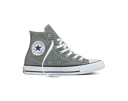 Converse 155565C, Zapatillas Altas Hombre, Gris