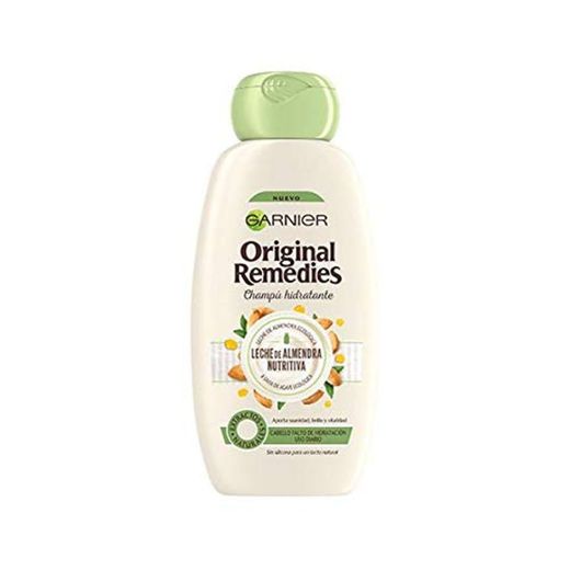 Garnier ORIGINAL REMEDIES Champú Leche de Almendras 300 ml