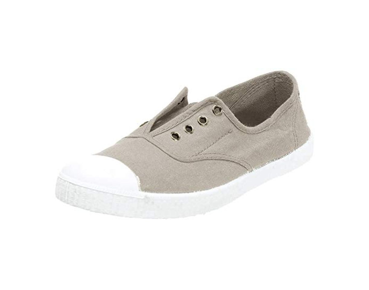 Moda Zapatillas Victoria 6623 - Inglesa Elástico Teñido Puntera Mujer - Color