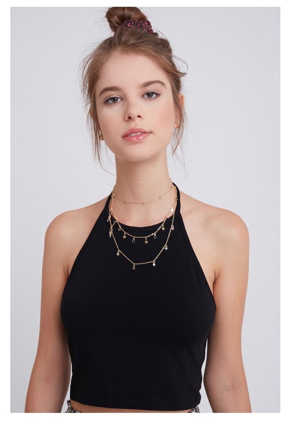 Fashion CROP-TOP NEGRO