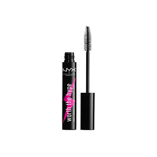 NYX Professional Makeup Máscara de pestañas Worth the Hype Mascara, Volumen y