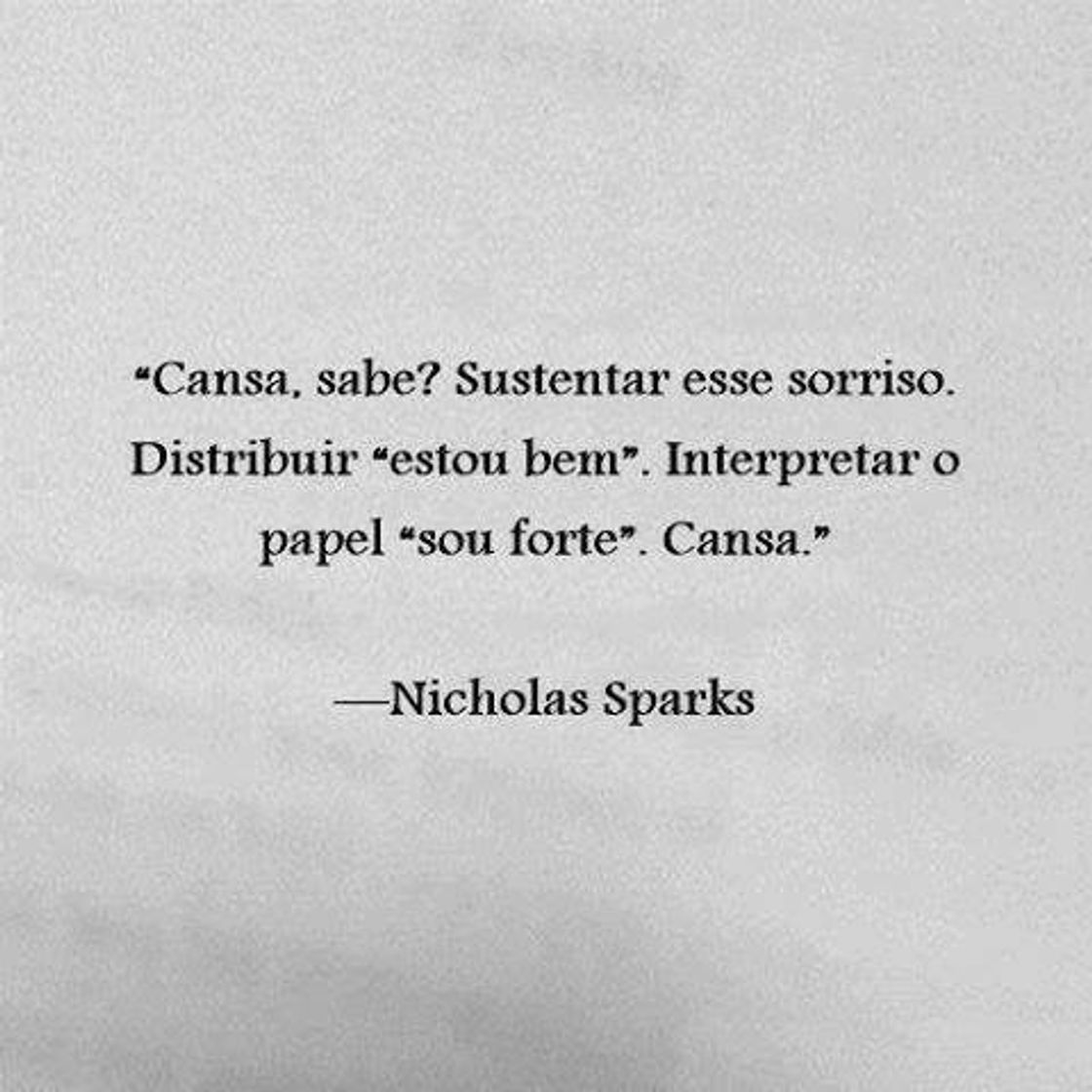 Fashion -Nicholas Sparks