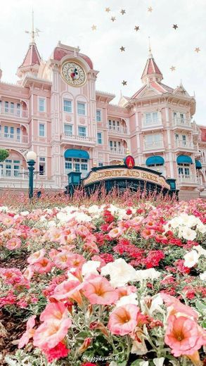 Wallpaper flores Disneyland Park