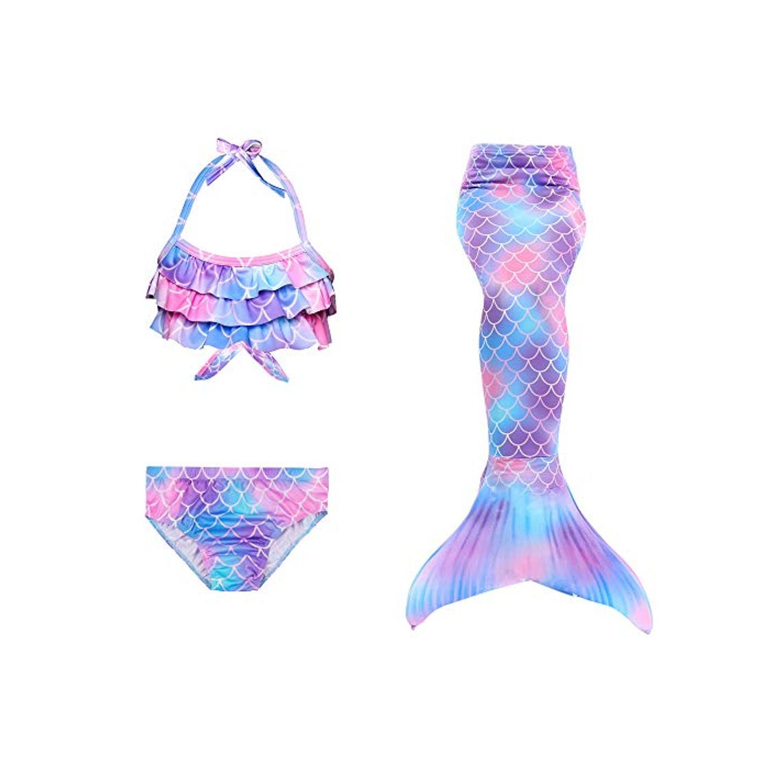 Product shepretty Traje de Baño Sirena de Las Muchachas Bikini Set