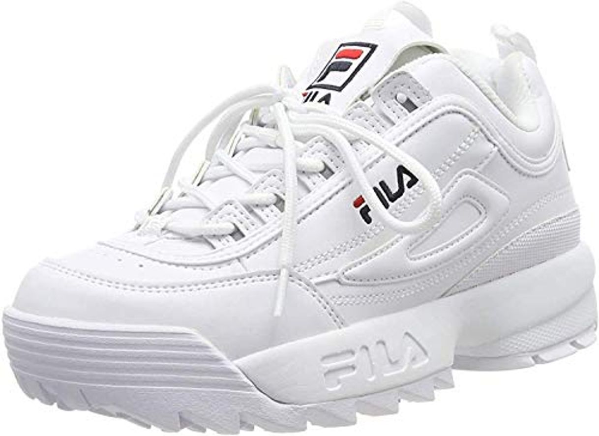 Moda Fila Disruptor Low Wmn 1010302-1fg, Zapatillas para Mujer, Blanco