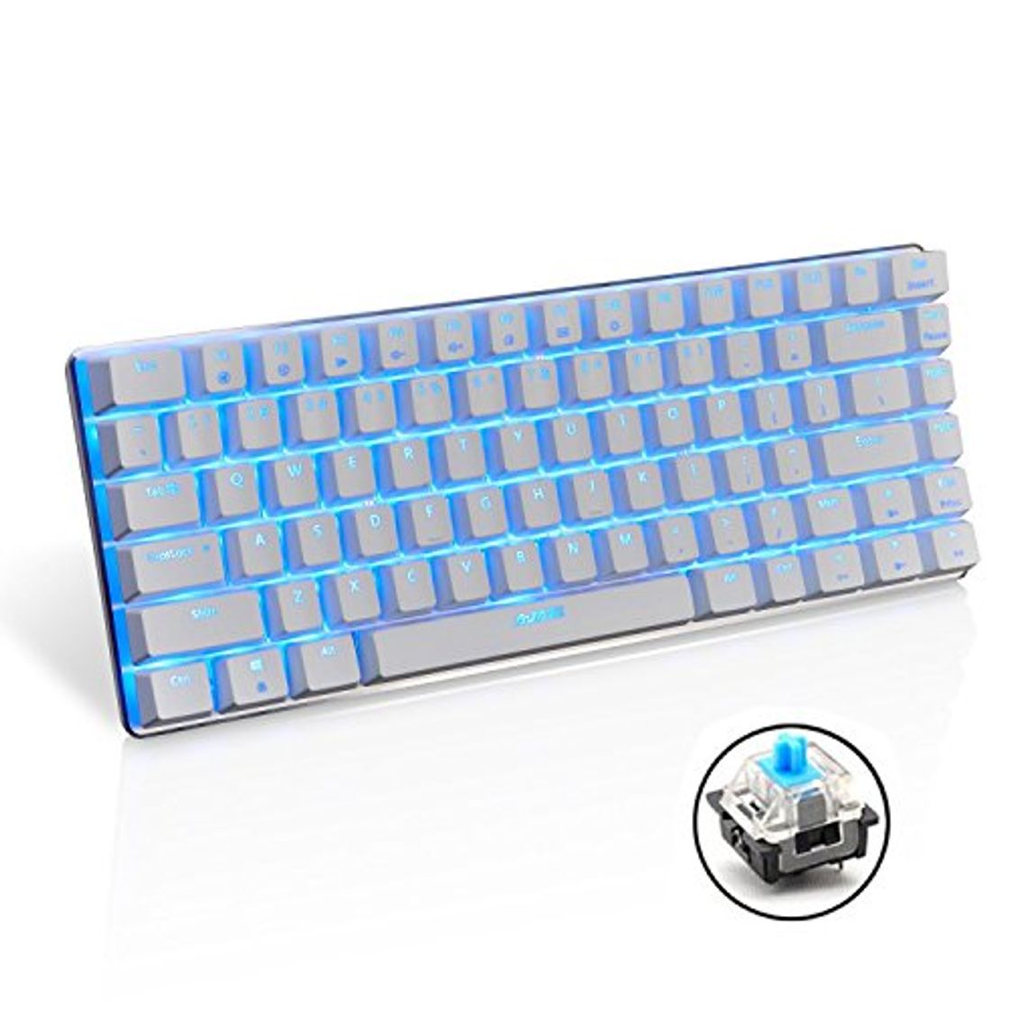 Electrónica Teclado mecánico AK33 de Lexon tech, teclado para juegos con cable USB