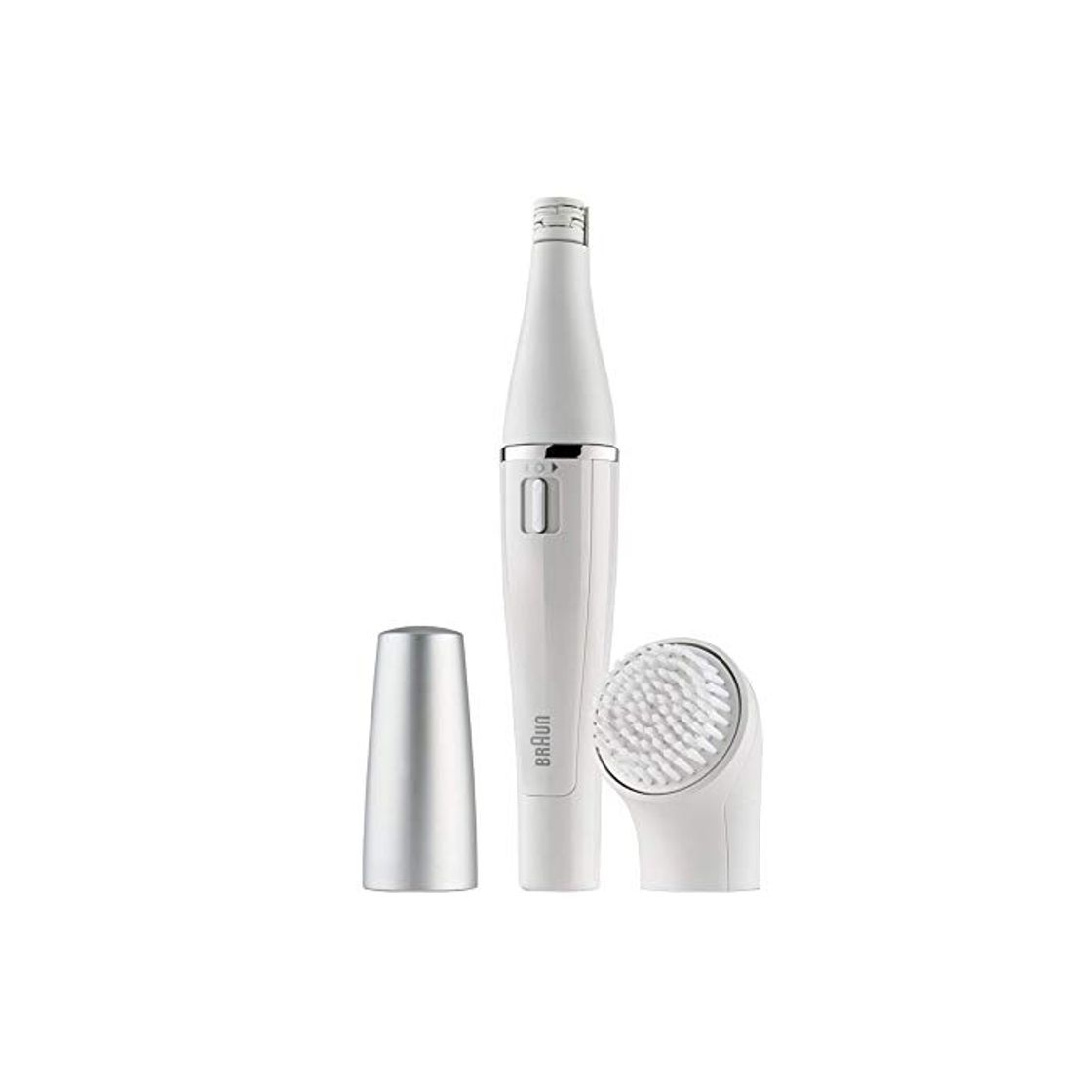 Beauty Braun Face 810 - Depiladora facial con cepillo limpiador facial