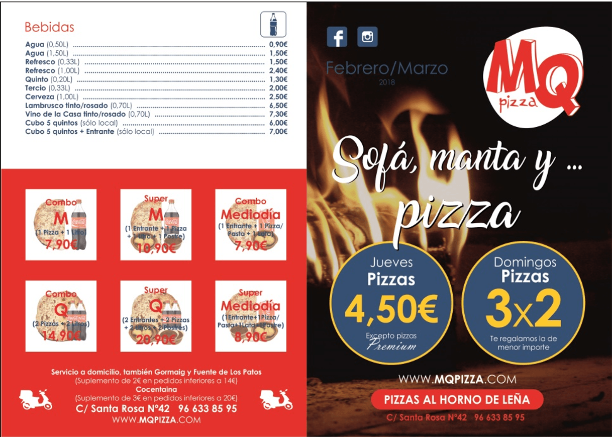 Restaurantes MQpizza