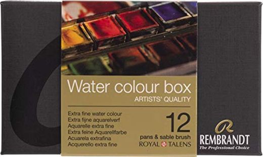 Rembrandt Water Colour Box - Caja de acuarelas extrafina