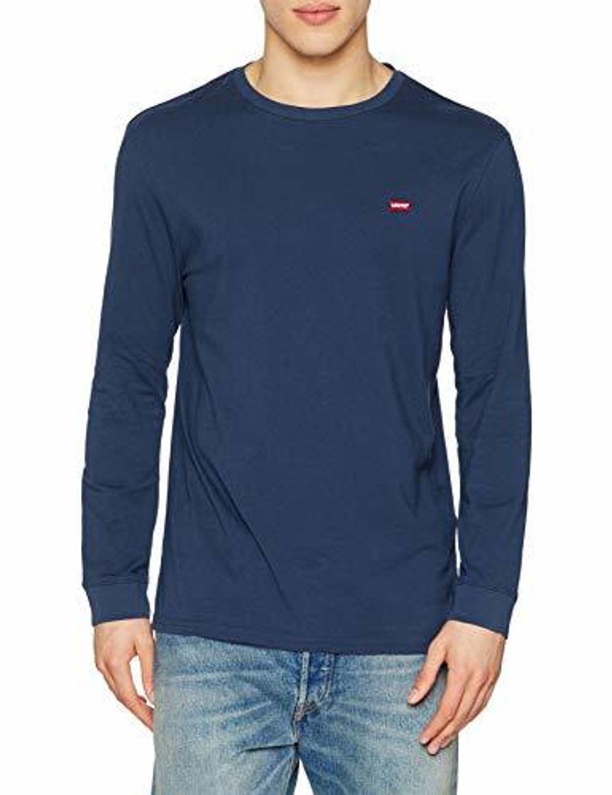 Place Levi's Original Hm tee Camiseta, Azul (LS Cotton