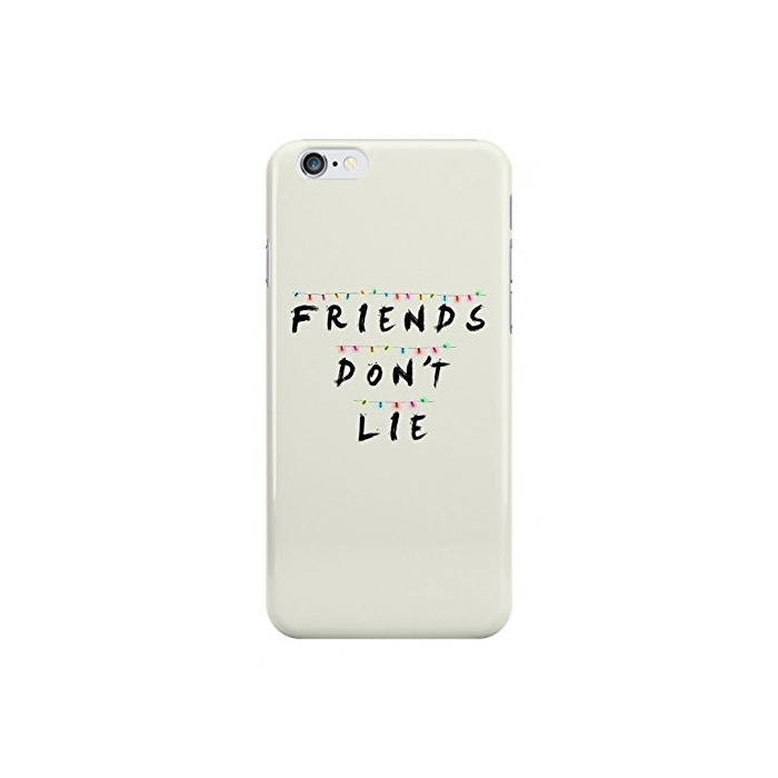 Electronic Funda de plástica para iPhone con frase de serie de TV Stranger