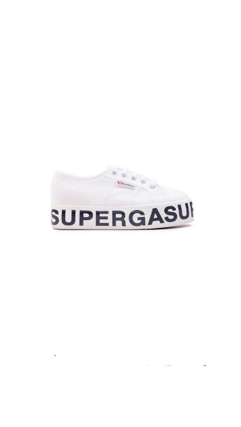 Moda Superga 270 COTU W Outsole Lettering Calzado White