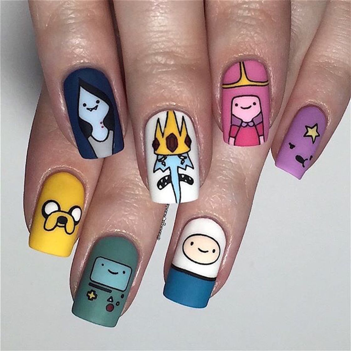 Moda Unhas inspiradas em Hora de Aventura 