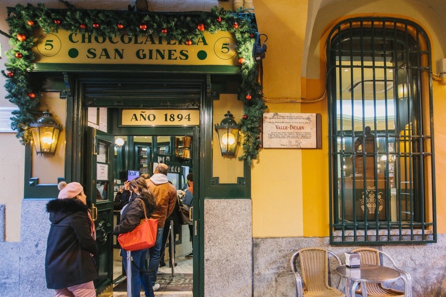 Restaurantes Chocolatería San Ginés