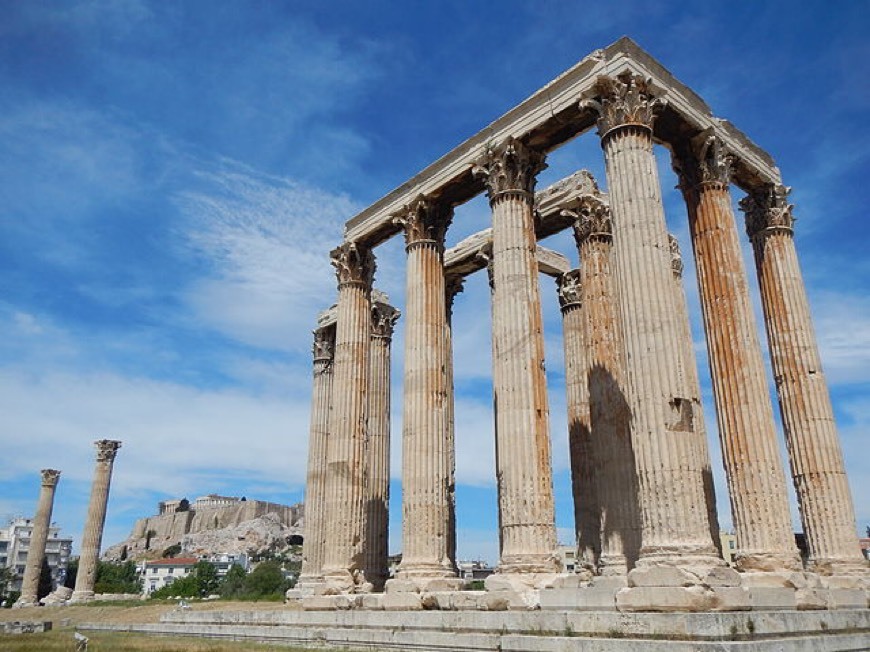 Lugar Templo de Zeus Olímpico