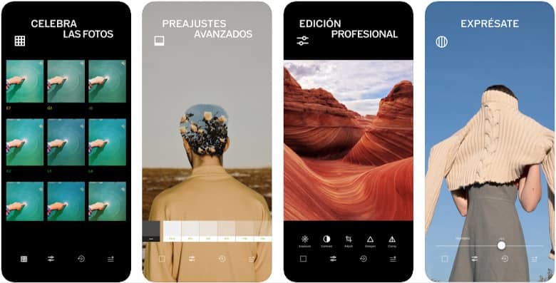 App VSCO: Editor de Fotos y Vídeos