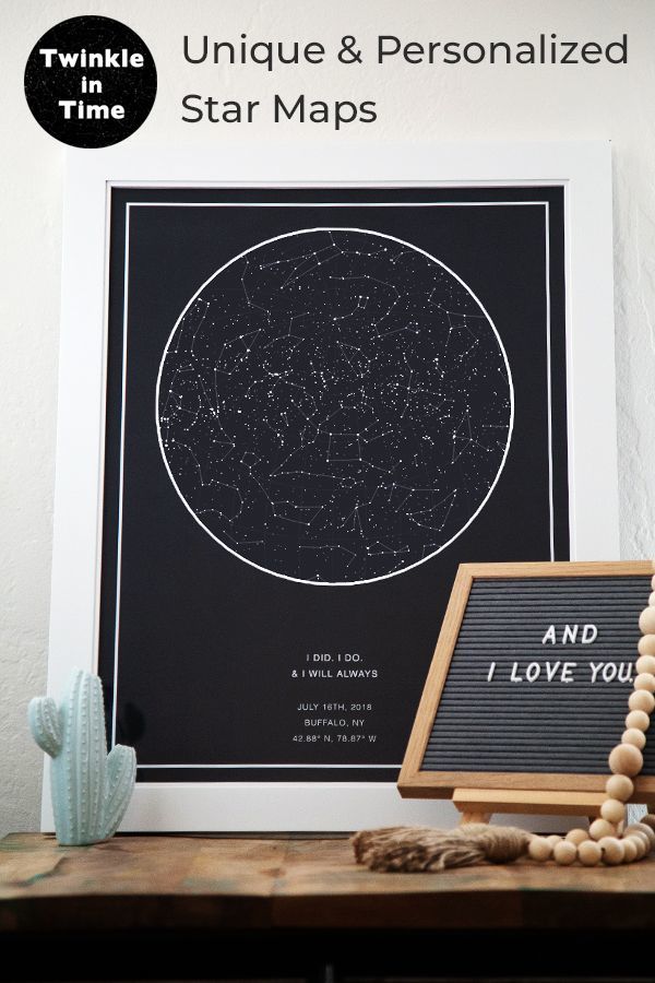 Moda Create Star Map | Twinkle In Time