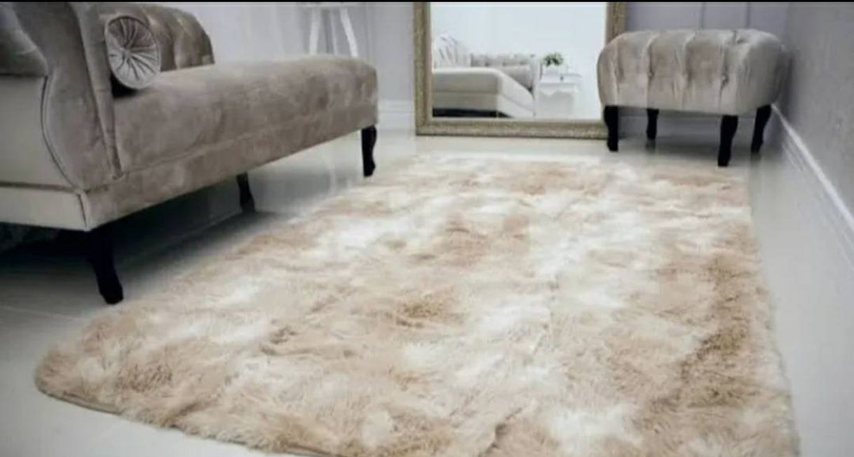 Fashion Tapete Sala Quarto 2,40 X 2,00 Peludo Felpudo Shaggy Luxo ...