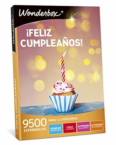 Fitness WONDERBOX Caja Regalo -¡Feliz CUMPLEAÑOS!- 9.500 experiencias para Dos Personas