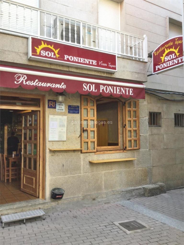 Restaurants Restaurante Sol Poniente