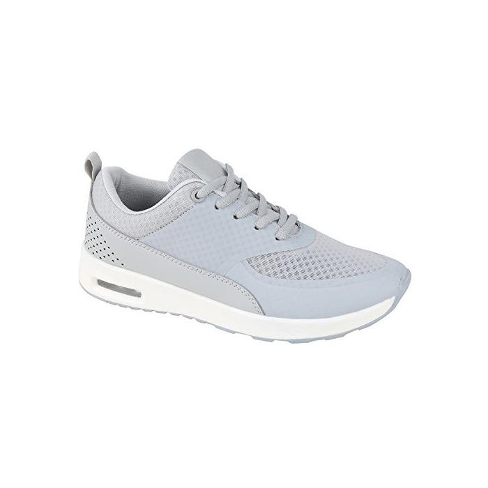 Social Stiefelparadies Mujer Zapatilla de Deportes Zapatilla de Footing Huellas Dactilares Suela Dentada