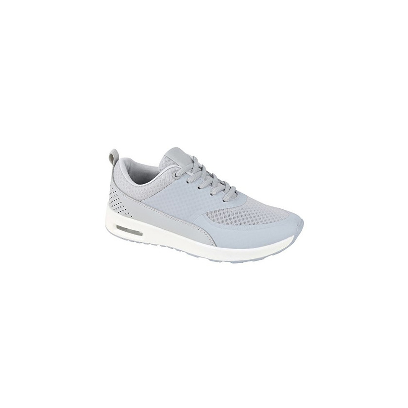 Social Stiefelparadies Mujer Zapatilla de Deportes Zapatilla de Footing Huellas Dactilares Suela Dentada