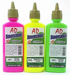 Social AD DIMENSIONAL - 3D Glitter.