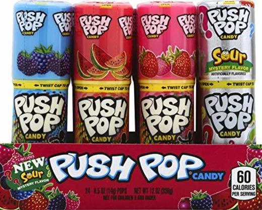 SCS Push Pop Assorted Flavors