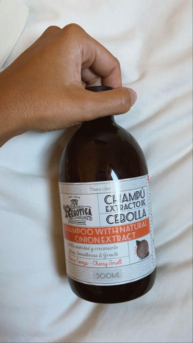 Producto Champú con extracto de cebolla Mi Rebotica