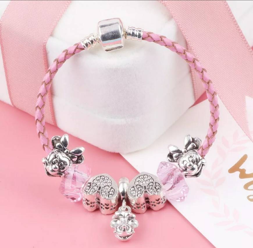 Producto Pulsera minnie rosa