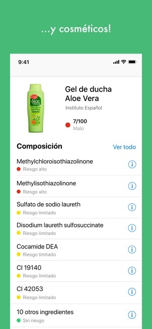 Moda Yuka - Análisis de productos en App Store