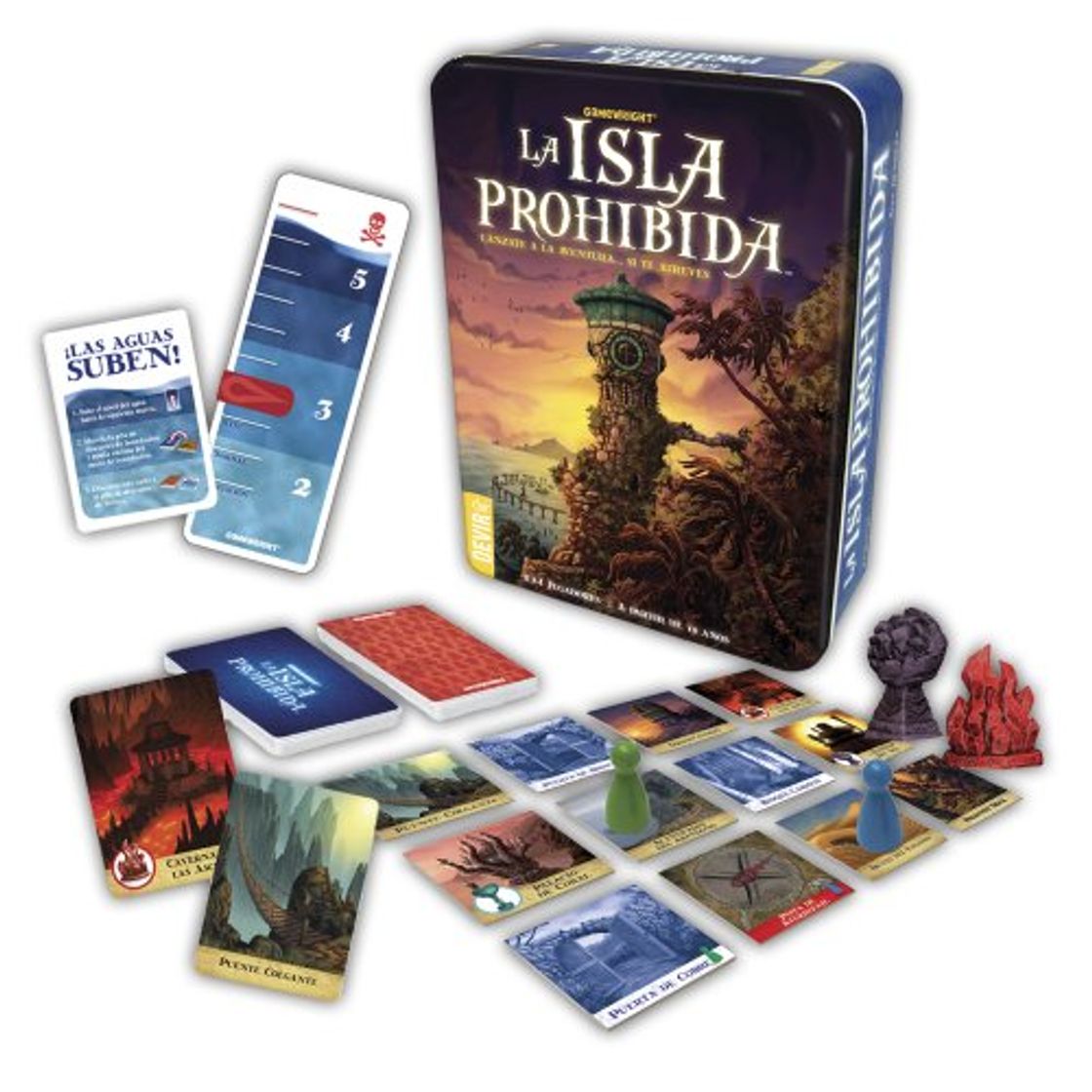 Social Devir - La Isla Prohibida, juego de mesa