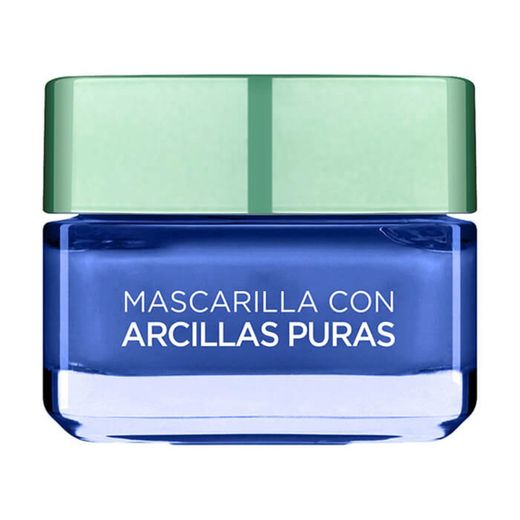 Arcillas Puras Mascarilla facial Azul antiimperfecciones L'Oréal Paris
