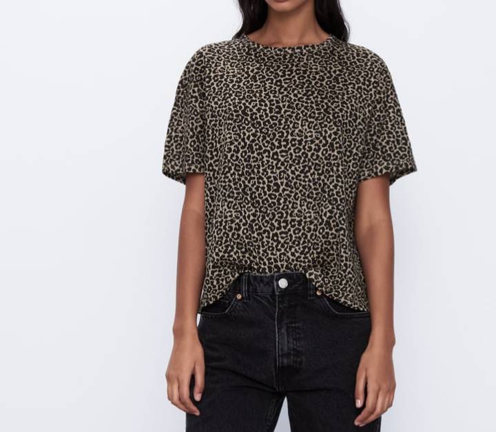 Producto T shirt leopard print