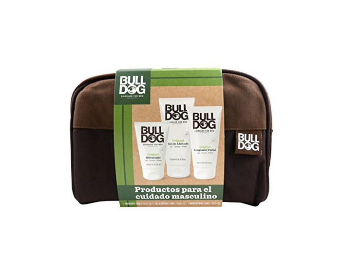 Belleza Bulldog Skincare for Men Pack - Kit Cuidado Completo, Limpiador Facial