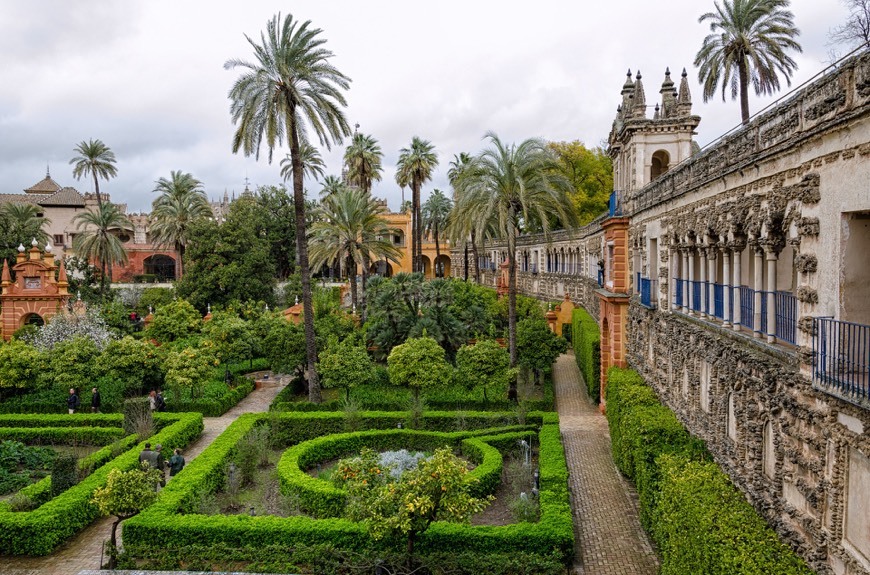 Lugar Real Alcázar de Sevilla y Catedral de Sevilla, Sin colas