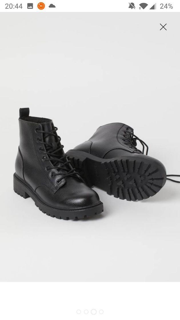 Fashion Botas com forro felpudo - Preto/Pele sintética - SENHORA | H&M PT