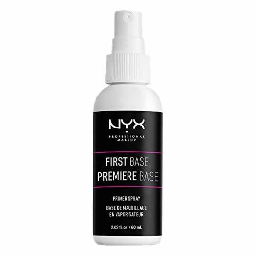 NYX PROFESSIONAL MAKEUP primer en spray de efecto rápido First Base para