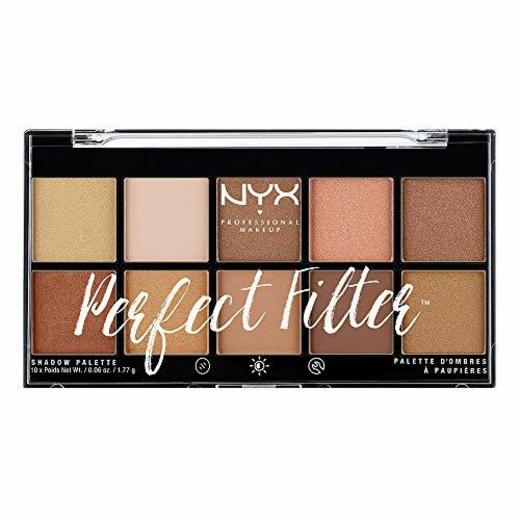 NYX Professional Makeup Paleta de sombras de ojos Perfect Filter Shadow Palette