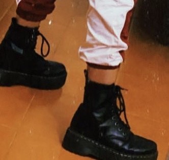 Fashion Botas militar negras