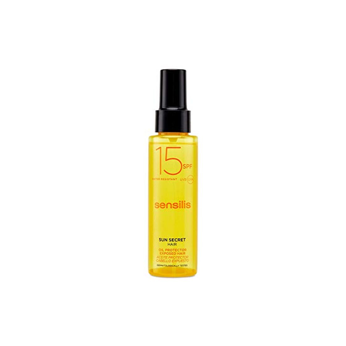 Product Sensilis Sun Secret - Aceite Protector para el Cabello con SPF15 -