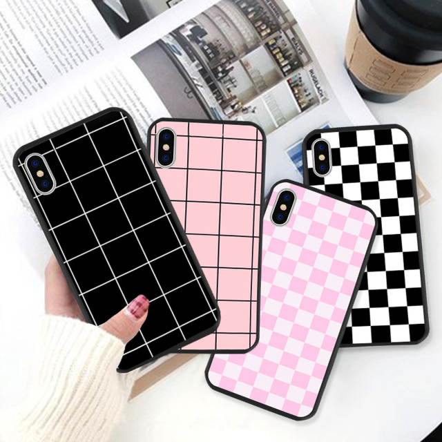 Product Funda de iPhone a cuadros 