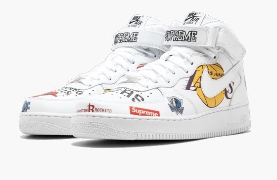 Fashion Nike/Supreme Air Force 1 Mid 😍