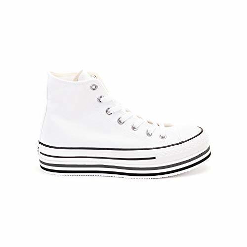 Social CTAS Platform Layer HI Zapatos Deportivos Mujer Blanco 564486C