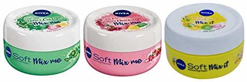 Belleza Nivea Soft Mix Me - Juego de 3 macetas