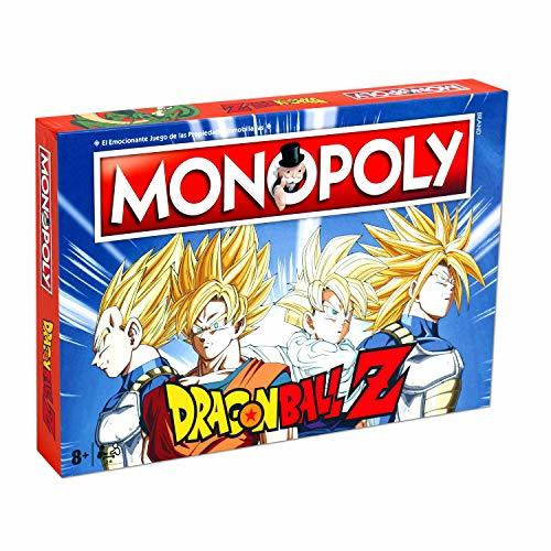 Social DRAGON BALL- Monopoly Z Drago Ball Juego, Multicolor