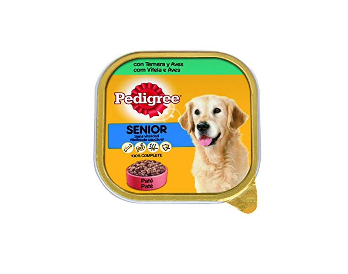 Products Pedigree Tarrina para perros senior de ternera y aves 300g