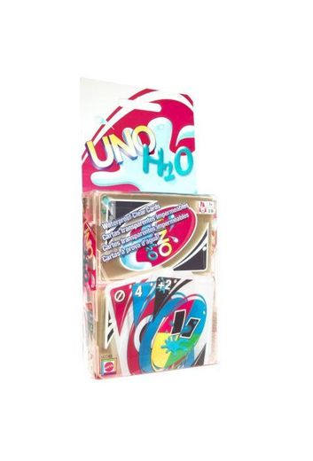 Mattel - Uno H2o To Go, Juego de Mesa
